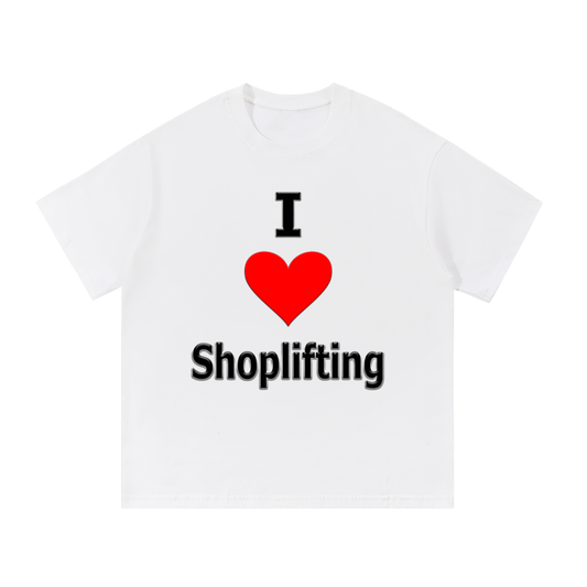 Non-Incriminating Shoplifting T-Shirt (White)